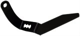 MSD Atomic AirForce Intake Manifold Throttle Cable Brackets 2708 Bracket, Steel, Black Powdercoated, Air Force, Aftermarket Cable, Kit thumbnail 1