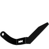 MSD Atomic AirForce Intake Manifold Throttle Cable Brackets 2708 Bracket, Steel, Black Powdercoated, Air Force, Aftermarket Cable, Kit thumbnail 2