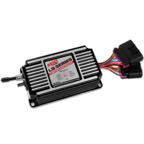 MSD Ignition Control Units 60143 Unit, Adjustable, Black Powdercoated, Chevrolet, Small Block LS, Each thumbnail 2