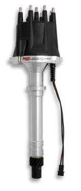MSD Pro-Billet Distributors 85557 Distributor, Pro-Billet, Magnetic Trigger, Mechanical Advance, Chevy, Big/Small Block, Each thumbnail 3