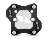 MSD Coil Brackets 82181 Ignition Brackets, Remote Mount, Rectangular, Billet Aluminum, Black/Silver, Universal, Each thumbnail 3