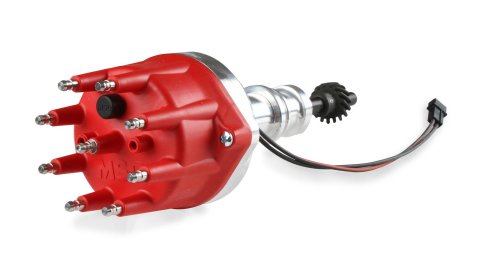 MSD Pro-Billet Distributors 85791 Distributor, Pro-Billet, Magnetic Trigger, Mechanical Advance, Steel Gear, Ford, Lincoln, Mercury, 4.7L, 5.0L, Each thumbnail 8