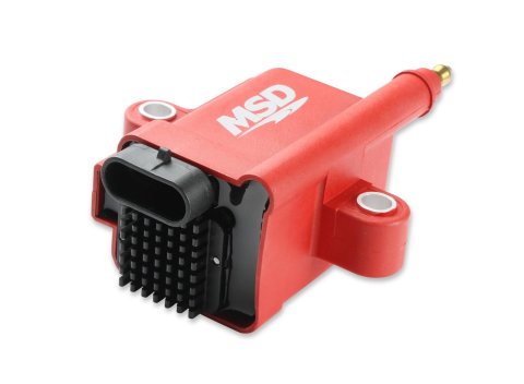 MSD Smart Coils 8289-8 Ignition Coil, IGN-1A Style, Coil, Coil Pack, Epoxy, Female/Socket, Red, Square, Set of 8 thumbnail 3