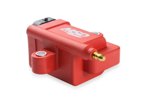 MSD Smart Coils 8289-8 Ignition Coil, IGN-1A Style, Coil, Coil Pack, Epoxy, Female/Socket, Red, Square, Set of 8 thumbnail 4