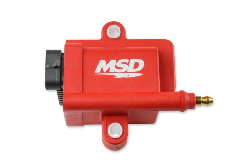 MSD Smart Coils 8289-8 Ignition Coil, IGN-1A Style, Coil, Coil Pack, Epoxy, Female/Socket, Red, Square, Set of 8 thumbnail 5