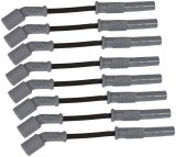 MSD 8.5mm Super Conductor Spark Plug Wire Sets 32813 Wires, Conductor, Spiral, 8.5mm, Black, Multi-Angle Boots, Chevy, LS1/LS2/LS4/LS6/LS7, Set thumbnail 1