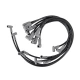 MSD 8.5mm Super Conductor Spark Plug Wire Sets 31243 Wires, Conductor, Spiral Core, 8.5mm, Black, 90 Degree Boots, Chevy, Small Block, V8, Set thumbnail 4