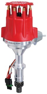 MSD Pro-Billet Ready-to-Run Distributors 8528 Distributor, Ready-to-Run, Magnetic Trigger, Vacuum Advance, Pontiac, 350-455, Each thumbnail 3