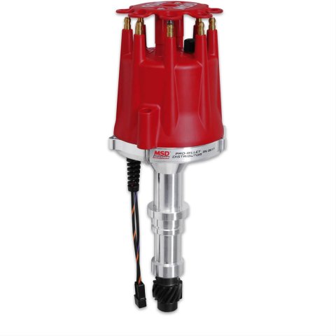 MSD Pro-Billet Distributors 8517 Distributor, Pro-Billet, Magnetic Trigger, Mechanical Advance, Buick, 400, 430, 455, Each