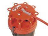 MSD Replacement Distributor Caps 8408 Cap, Male/HEI-Style, Red, Clamp-Down, Pro Billet, Ford, Laforza, Lincoln, Mercury, V8, Each thumbnail 3