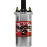 MSD Blaster 2 Ignition Coils 8200MSD Coil, 2, Canister, Round, Oil Filled, Chrome, 45,000 V, Each thumbnail 1