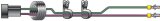 MSD GM HEI Module Bypass Cable 8861 Wiring Harness, Distributor to -6 or -7 Box, 8 in. Long, Each thumbnail 3