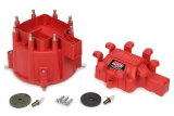 MSD Extreme Distributor Caps 84111 Cap, Extreme, Male/HEI-Style, Red, Clamp-Down, Pro-Billet, GM, V8, Each thumbnail 4