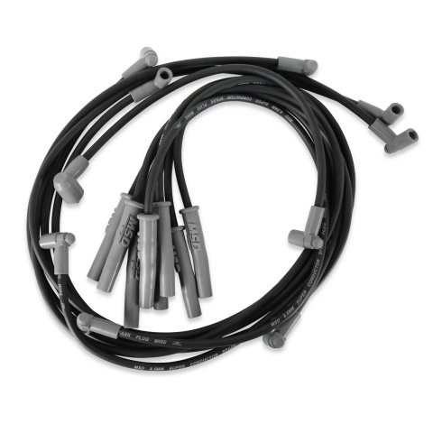 MSD 8.5mm Super Conductor Spark Plug Wire Sets 32733 Wires, Conductor, Spiral Core, 8.5mm, Black, Multi-Angle Boots, Chrysler, Big Block, Set thumbnail 4