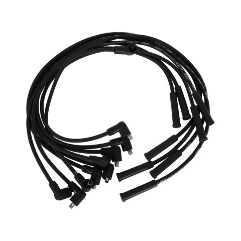 MSD Street Fire Spark Plug Wire Sets 5561 Wires, Fire, 8.0mm, Black, Straight Boots, Chevy, Big Block, Set thumbnail 3