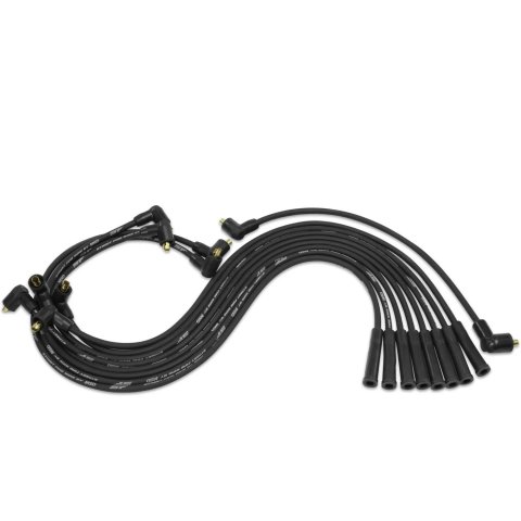 MSD Street Fire Spark Plug Wire Sets 5561 Wires, Fire, 8.0mm, Black, Straight Boots, Chevy, Big Block, Set thumbnail 4