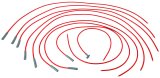 MSD 8.5mm Super Conductor Spark Plug Wire Sets 31539 Wires, Conductor, Spiral Core, 8.5mm, Red, Hemi Pro Stock, Ford, Mopar, Set thumbnail 2