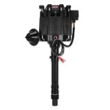 MSD Pro-Billet HEI Distributors 83653 Distributor, HEI, Vacuum and Mechanical, Black, Chevy, Small Block, Big Block, Each thumbnail 3