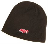 MSD Logo Beanie 93541 Cap, Black, Ignition Logo, Each thumbnail 1