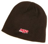 MSD Logo Beanie 93541 Cap, Black, Ignition Logo, Each thumbnail 2