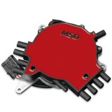 MSD Pro-Billet LT1 Distributors 8381 Distributor, Optispark I, Non-Vented, Spline Drive, Optical Trigger, Electronic Advance, Chevy, 5.7L, LT1, 1992-94, Each thumbnail 3