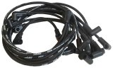 MSD Street Fire Spark Plug Wire Sets 5562 Wires, Fire, 8mm, Black, 90 Degree Boots, Chevy, Small Block, Set thumbnail 3