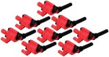 MSD Blaster OEM Replacement Coils 82568 Ignition Coil, Replacement, Chrysler, Dodge, Jeep, 5.7, 6.1L, Set of 8 thumbnail 1