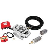 MSD Atomic EFI Throttle Body Systems 2900 Fuel Injection System, EFI, Master Kit, Body, TPS, MAP, IAT, IAC, Power Module, Fuel Pump, Kit thumbnail 8