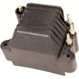 MSD Pro Mag 44 Ignition Coils 81423 Coils, 44, Magneto Style, Epoxy, Male/HEI, Square, Black, 45,000 V, Each thumbnail 2