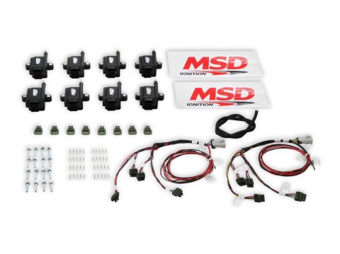 MSD Smart Coils 82893-KIT Ignition Coil, Coil, Coil Pack, Epoxy, Female/Socket, Black, Square, Kit thumbnail 4