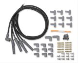 MSD 8.5mm Super Conductor Spark Plug Wire Sets 31153 Wires, Conductor, Spiral Core, 8.5mm, Black, Multi-Angle Boots, Universal, L4, Set thumbnail 3
