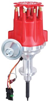 MSD Pro-Billet Ready-to-Run Distributors 8391 Distributor, Ready-to-Run, Magnetic, Vacuum Advance, Chrysler, 331, 354, Hemi, Each thumbnail 3