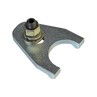 MSD Distributor Hold-Down Clamps 8110 Clamp, Billet Steel, Natural, Chevy, Small/Big Block, Each