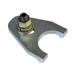 MSD Distributor Hold-Down Clamps 8110 Clamp, Billet Steel, Natural, Chevy, Small/Big Block, Each thumbnail 2