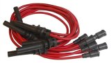 MSD 8.5mm Super Conductor Spark Plug Wire Sets for 2003-2006 RAM 1500, 2500, 3500 - 32039 Wires, Conductor, Spiral Core, 8.5mm, Red, Stock Boots, Chrysler, Dodge, 5.7L, Set thumbnail 1
