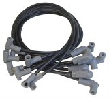 MSD 8.5mm Super Conductor Spark Plug Wire Sets 35653 Wires, Conductor, Spiral Core, 8.5mm, Black, 90 Degree Boots, Chevy, V8, Set thumbnail 1