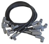 MSD 8.5mm Super Conductor Spark Plug Wire Sets 35653 Wires, Conductor, Spiral Core, 8.5mm, Black, 90 Degree Boots, Chevy, V8, Set thumbnail 3