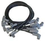 MSD 8.5mm Super Conductor Spark Plug Wire Sets 35653 Wires, Conductor, Spiral Core, 8.5mm, Black, 90 Degree Boots, Chevy, V8, Set thumbnail 4