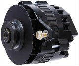 MSD Dynaforce Alternators 5321MSD Alternator, Dynaforce, GM CS130, 12 V, 120 amps, V-belt Pulley, Black Powdercoat, Center Offset, Internal Regulator, Chevy, Each thumbnail 4