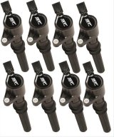 MSD Street Fire Coils 55128 Ignition Coil, Fire, Coil Pack, Black, Ford, 2-Valve, V8, Set of 8 thumbnail 3
