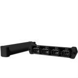 MSD 4-Connector CAN-Bus Hubs 77403 Electrical Junction Blocks, Hubs, 4-wire Connector, Plastic, Black, Each thumbnail 1