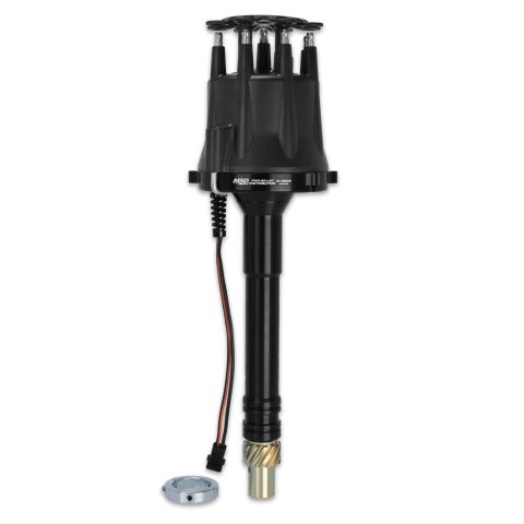 MSD Pro-Billet Locked-Out Distributors 85505 Distributor, Pro-Billet, Magnetic Trigger, Locked Advance, Chevy, Big/Small Block, Each thumbnail 1