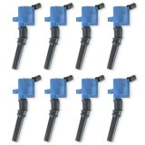 MSD Direct Replacement Ignition Coil Packs 824285 Coils, Replacement, Pack, Epoxy, Blue, Ford, Lincoln, 4.6L/5.4L, SOHC, 2V, Set of 8 thumbnail 2