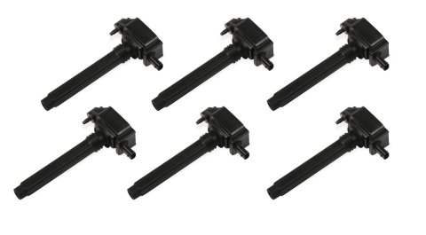 MSD Blaster OEM Replacement Coils 827363 Ignition Coils, Blaster, Coil Pack, Epoxy, Black, Dodge, Chrysler, Jeep, Set of 6 thumbnail 2