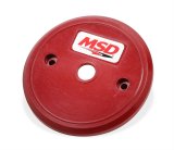 MSD Replacement Distributor Caps 84319 Cap, Red, Male/HEI, Stainless Steel Terminals, Screw Down, Billet, Pro Billet, V8, Each thumbnail 5