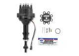 MSD Pro-Billet Distributors 857831 Distributor, Pro-Billet, Magnetic Trigger, Mechanical Advance, Black Cap, Steel Distributor Gear, Billet Aluminum Body, Black, Ford, 351W, Each thumbnail 2