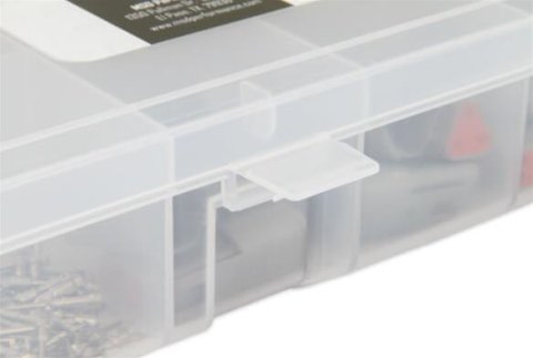 MSD Deutsch Connector Kits 8188 Wire Connectors, Kit, 360 Piece, Includes 2, 3, 4, 6, 8, and 12 Pin Housings, Pins, Seals, Wedges, Clear Plastic Case, Each thumbnail 8