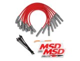 MSD 8.5mm Super Conductor Spark Plug Wire Sets 31639 Wires, Conductor, Spiral Core, 8.5mm, Red, Ford, F-150/Raptor, 6.2L, Set thumbnail 1