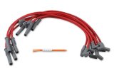 MSD 8.5mm Super Conductor Spark Plug Wire Sets 31329 Wires, Conductor, Spiral Core, 8.5mm, Red, Multi-Angle Boots, Ford, Small Block, 351W, V8, Set thumbnail 4