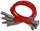 MSD 8.5mm Super Conductor Spark Plug Wire Sets for 1982-1983 CAMARO, FIREBIRD, 1982 CAPRICE - 31409 Wires, Conductor, Spiral Core, 8.5mm, Red, Multi-Angle Boots, GM, V8, Set thumbnail 1